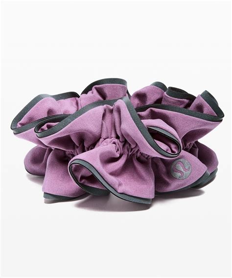 lululemon oversized scrunchie|lululemon emergency hair ties.